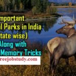 National Park in India भारत के राष्ट्रीय उद्यान/अभ्यारण/ चिड़ियाघर