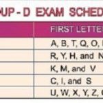 Railway Group-D Exam date Schedule किस नाम के परीक्षार्थी की कब होगी परीक्षा