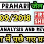 Jail Prahari Exam First shift Question Analysis 1 October