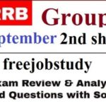RRB Group D Second shift Questions Asked-17 September