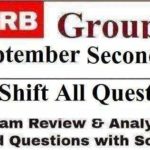 Railway Group D Second Shift Question Analysis 19 September