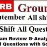 Railway Group D First Shift Question Analysis 19 September