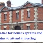 Draft a Notice For House Captain | MP Board Class 9th,10th,12th