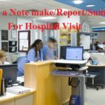 Hospital Visit Note Make/ Report/Summary | MP Board class 9th,10th,12th