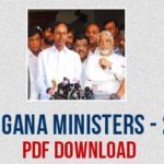 Telangana Current Cabinet Ministers List 2018-19 | Updated