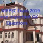 MPPSC Exam 2019 Science Important GK Questions