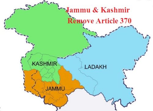 Jammu Kashmir Article 370 Removed Latest Update 5 August