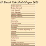 MP Board Class 12th Model Question Paper 2020 In Hindi