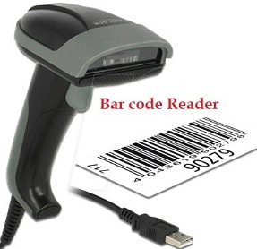 bar code reader
