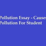 Water Pollution Essay - Causes of Water Pollution For Student