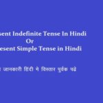 Present Indefinite Tense in Hindi | Simple Present Tense