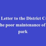 Write a Letter to the District Collector