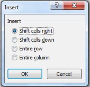 MS Excel Notes in Hindi excel insert cells