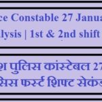 MP Police Constable 27 January 2022 Analysis