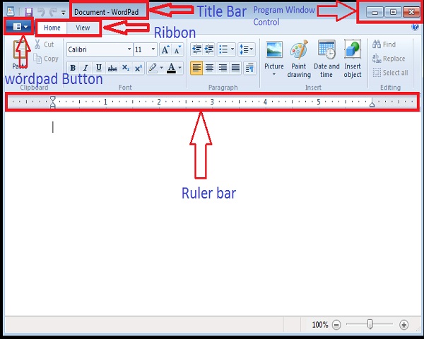 MS Paint Notepad And Wordpad Notes in Hindi - PGDCA BCA